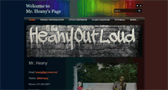 Desktop Screenshot of heanyoutloud.com